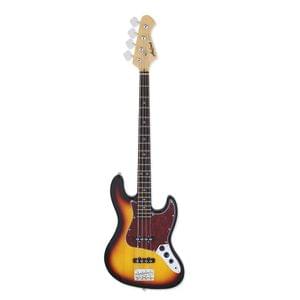 Aria STB-JB TT 3 Tone Sunburst Solid Body Electric Bass Guitar
